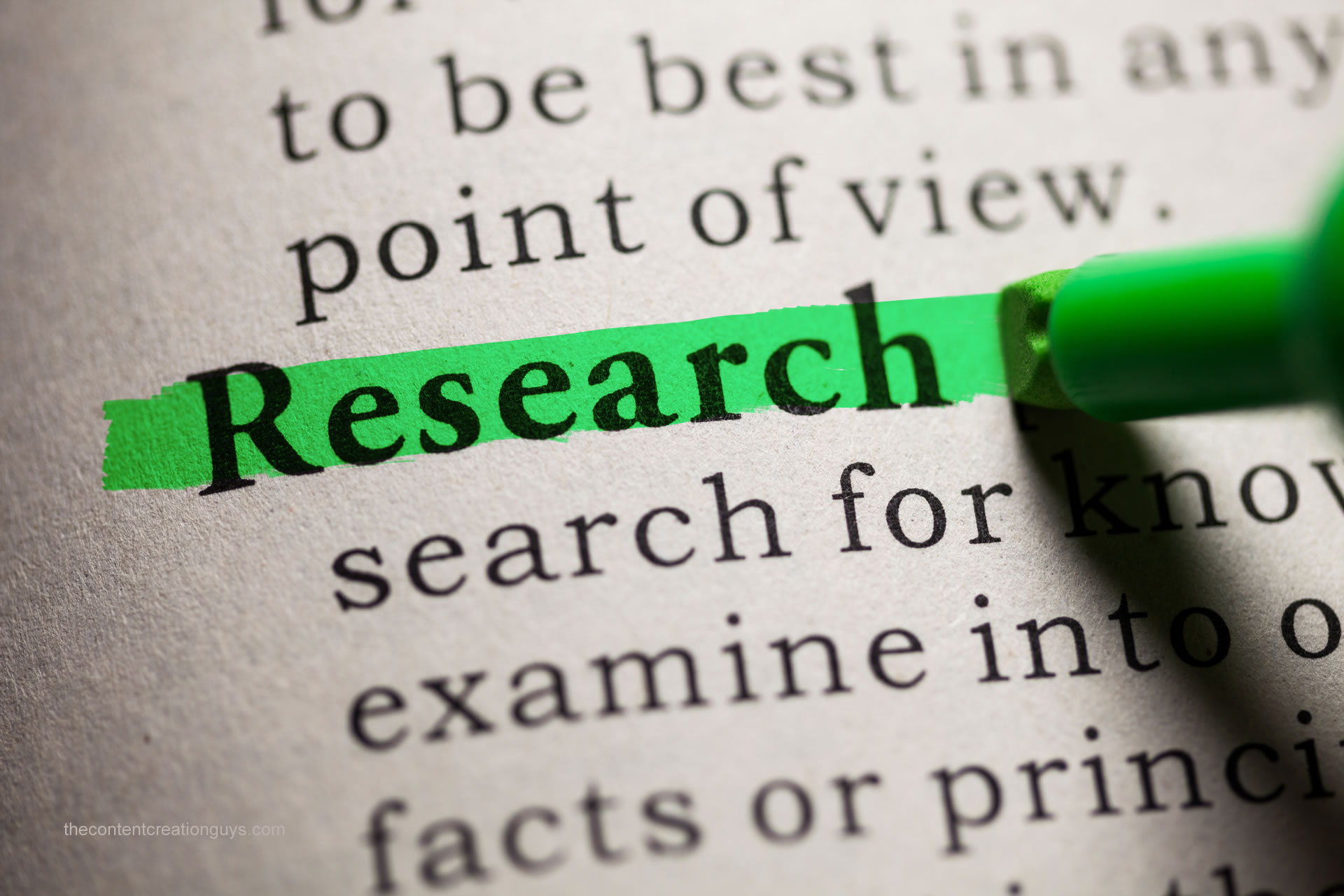 Research in Content: Building Credibility with Evidence